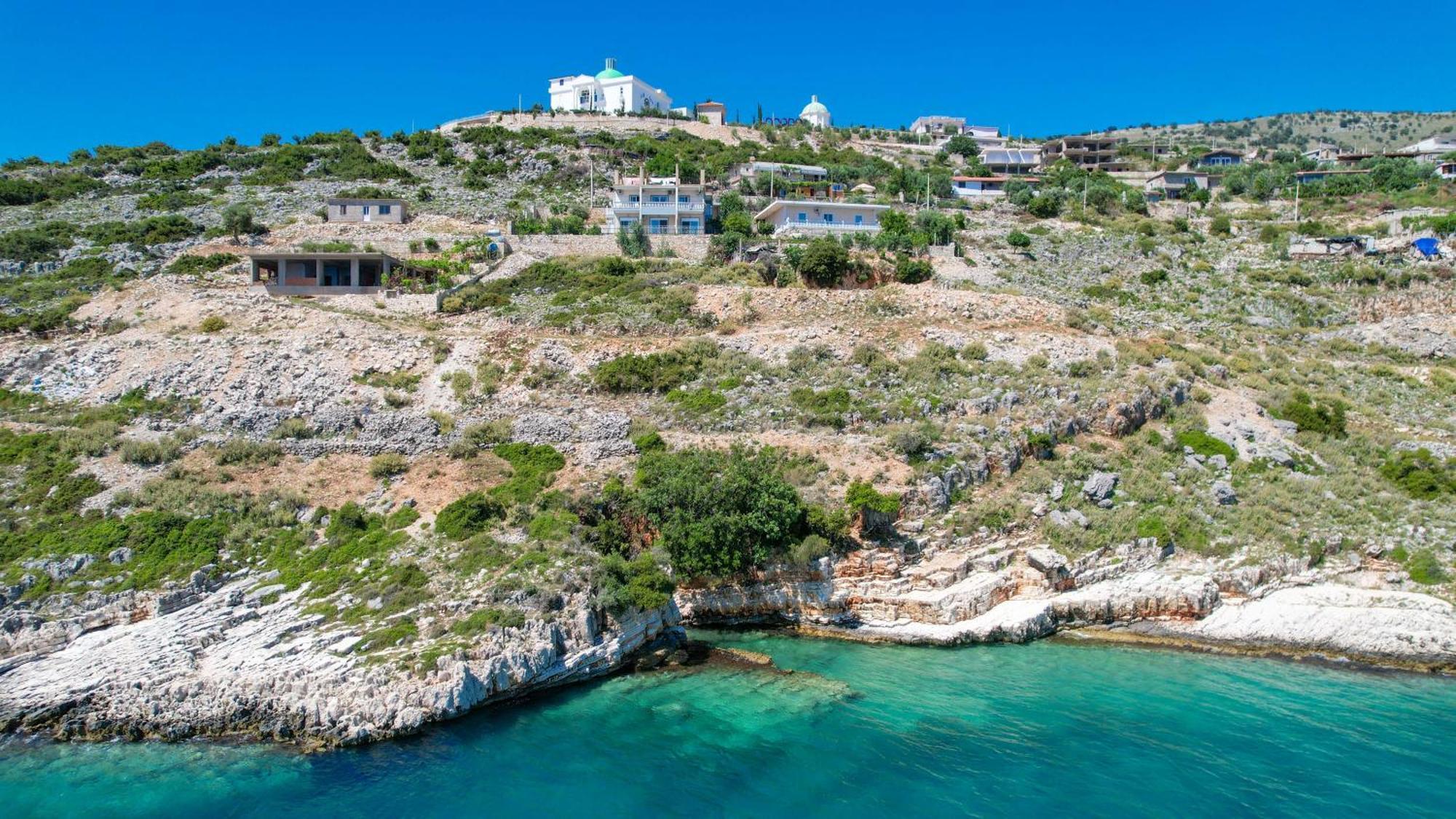 Vila Fjona Sarande Bagian luar foto
